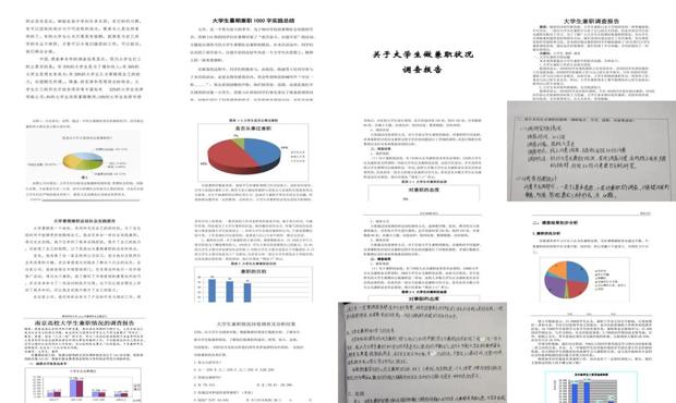 大学生兼职情况调查论文 - 大学生兼职情况调查报告总结